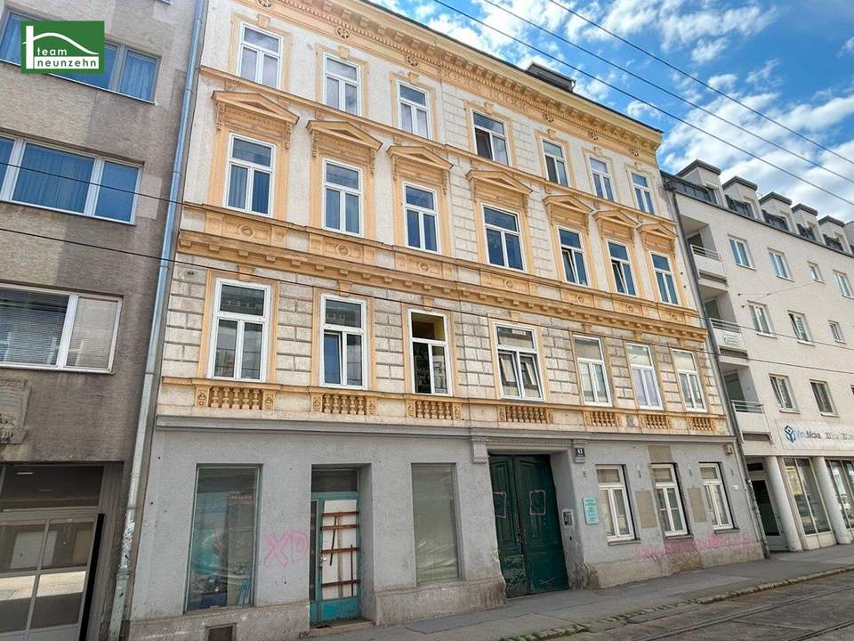 ALTBAU-INVESTMENTWOHNUNG IN TOP LAGE! FÜR ANLEGER. GEBRAUCHTE WOHNUNG UNBEFRISTET VERMIETET - JETZT ANFRAGEN