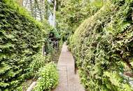 **Exklusive Landhausvilla in Pötzleinsdorf** ++ eigener Pool ++ Sauna ++ Fitnessraum ++ großer blühender Garten ++ Garage ++ Terrasse ++ direkt beim Pötzleinsdorfer Schlosspark ++