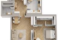 TOPLAGE/Erstbezug/Baubeginn - Schöne 2 Zimmer Altbauwohnung (Top 10)