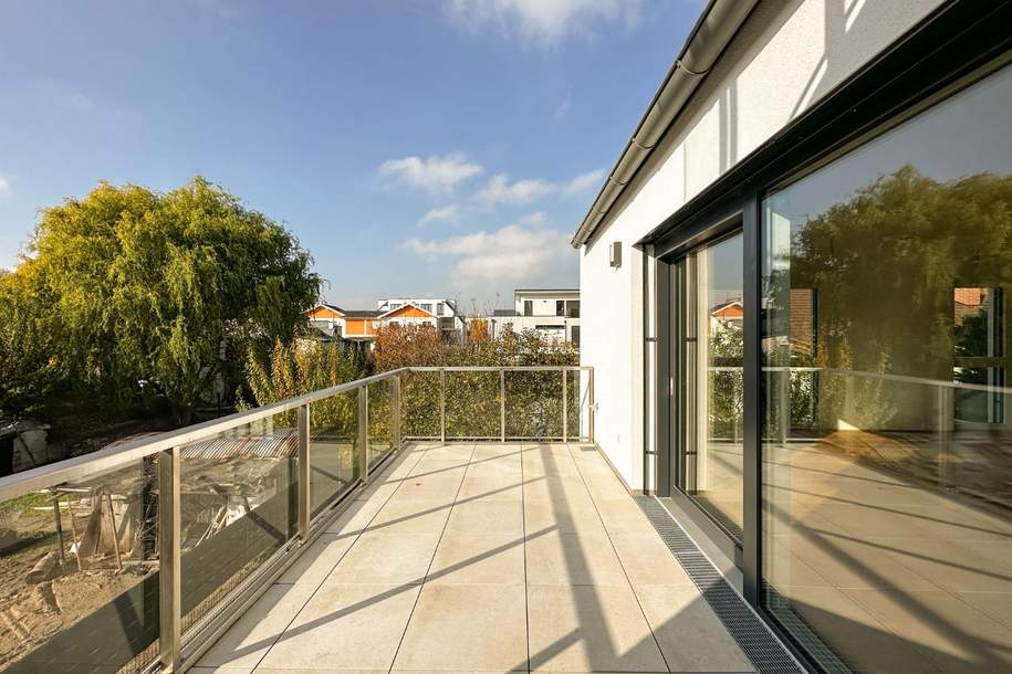 Elegante Wohnung mit Terrasse nahe Donauzentrum – Provisionsfrei f. Käufer // Elegant apartment with terrace near Donau Zentrum //, Wohnung-kauf, 779.900,€, 1220 Wien 22., Donaustadt