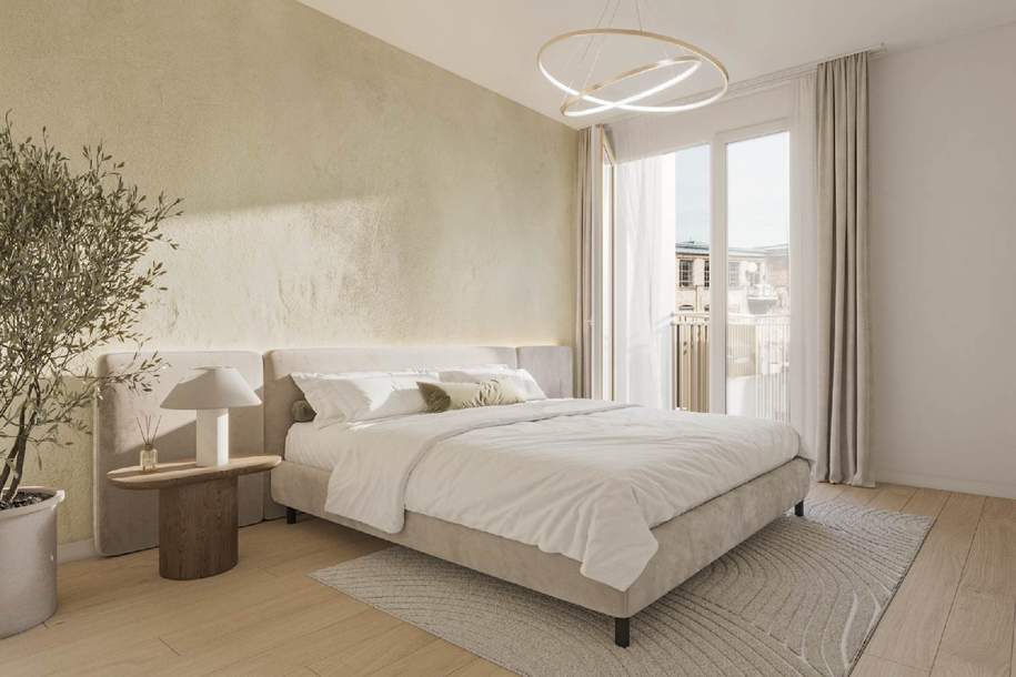 "Wohnoase Siebenbrunnengasse 44 - DACHGESCHOSS DELUXE - Nachhaltig. Ruhig. Besonders.", Wohnung-kauf, 352.600,€, 1050 Wien 5., Margareten
