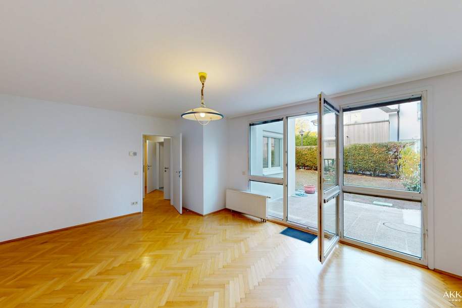 Grüner Rückzugsort: Ruhige Gartenwohnung, Wohnung-miete, 1.151,39,€, 1230 Wien 23., Liesing