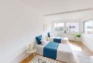 Moderne Dachgeschoss-Maisonette in Wien-Mauer mit zwei Balkonen, Garage und Liftzugang auf beiden Ebenen | ZELLMANN IMMOBILIEN