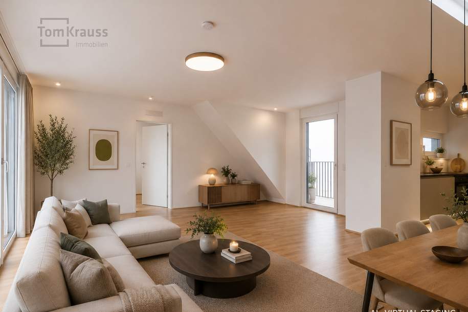 EXKLUSIVES DACHTERRASSEN-DOMIZIL MIT PENTHOUSE-FLAIR, Wohnung-kauf, 1.135.000,€, 1180 Wien 18., Währing