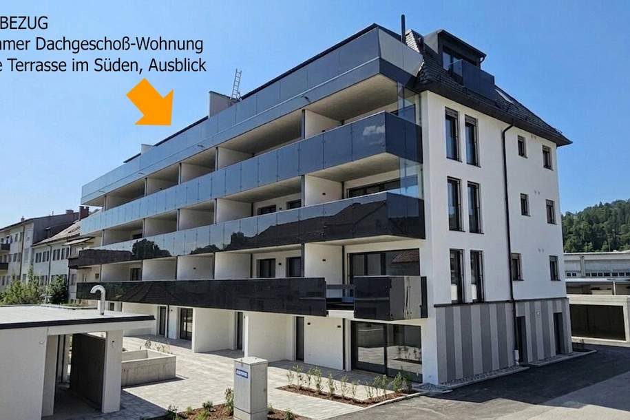 3-Zimmer Penthouse Dachgeschoß mit großer Terrasse, Kufstein, Wohnung-kauf, 824.000,€, 6330 Kufstein