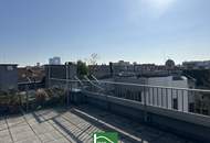 Helle 2-Zimmer-Wohnung mit großer Dachterrasse in Meidling