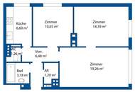 3-Zimmerwohnung in Gänserndorf Stadt