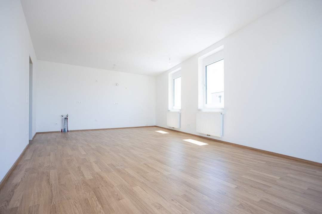 ERSTBEZUG „ein viertel grün“ in Wiener Neustadt - lichtdurchflutete 3-Zimmer-Wohnung mit Tiefgaragenplatz