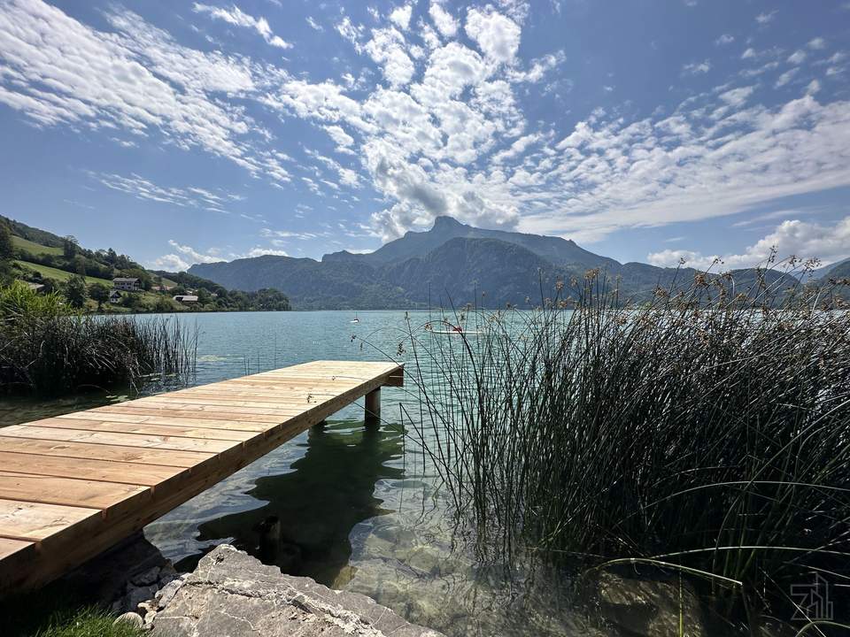 Wunderschöne 3 Zimmer Gartenwohnung inkl. Seezugang | Wohnen am Mondsee