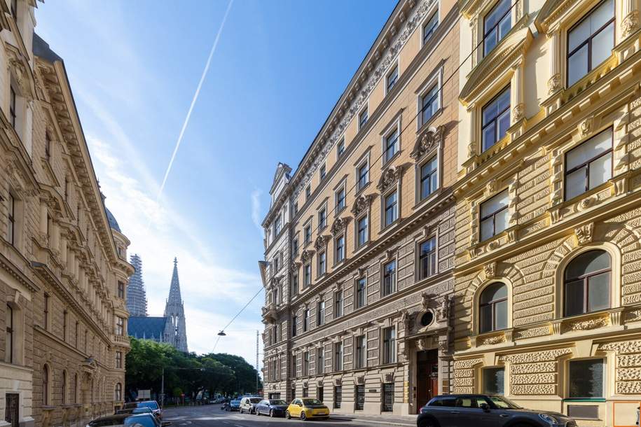 Repräsentatives Altbaubüro bei Schottentor und Votivkirche, Gewerbeobjekt-miete, 3.391,00,€, 1090 Wien 9., Alsergrund