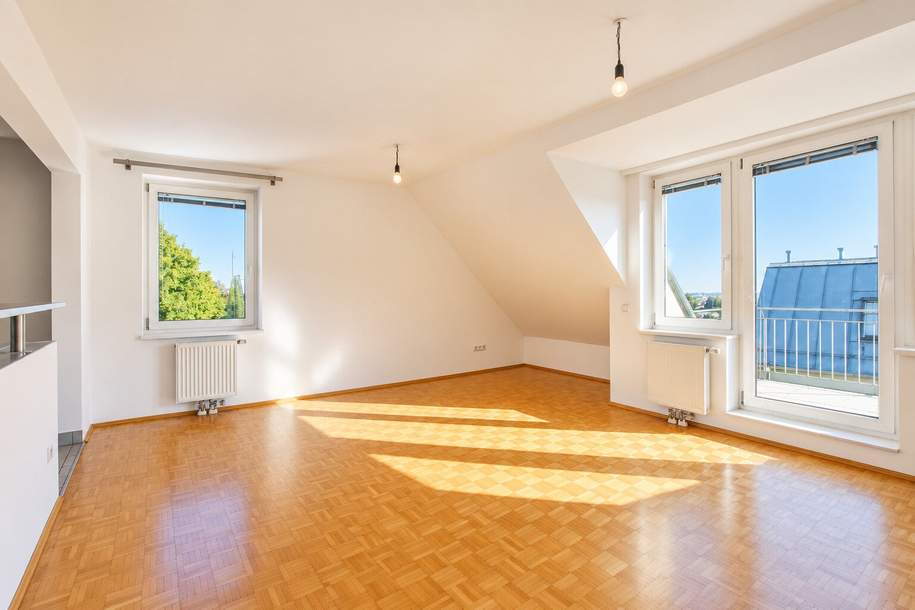 Traumhafte Dachgeschosswohnung mit Terrasse und Fernblick am Wilhelminenberg, Wohnung-kauf, 550.000,€, 1160 Wien 16., Ottakring