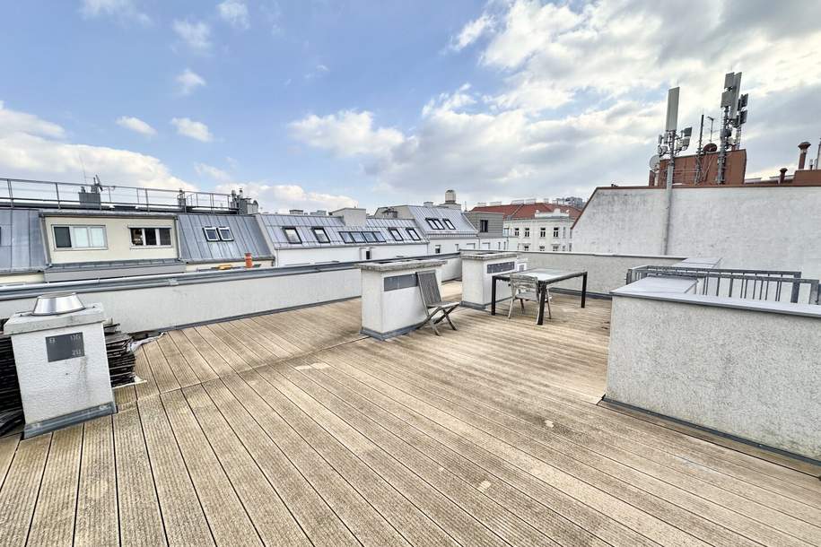 Toplage bei Schönbrunn | Exklusives Design-Loft mit 2 Terrassen, Klimaanlage &amp; Weitblick in Ruhelage, Wohnung-kauf, 349.000,€, 1120 Wien 12., Meidling