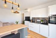 Exklusive, neuwertige Dachgeschosswohnung mit Balkon, Tiefgarage & Top-Infrastruktur Moderne 2-Zimmer-Dachgeschosswohnung in Wien-Liesing / Siebenhirten / Perchtoldsdorf