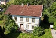 ***OPEN HOUSE Freitag, 11. Juli 2025 16 - 19 Uhr*** Sanierungsbedürftiges Wohnhaus mit Stadel am Ortsrand von Haag am Hausruck