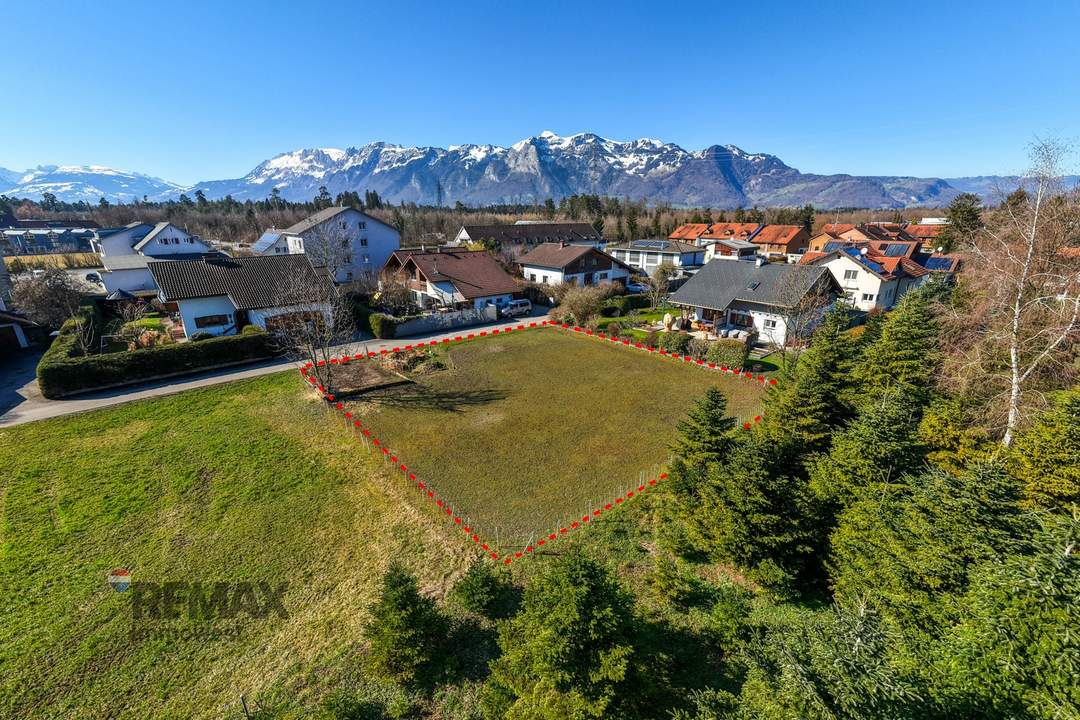 Ein Platz für Ihr Zuhause: Baugrundstück in Feldkirch-Bofel