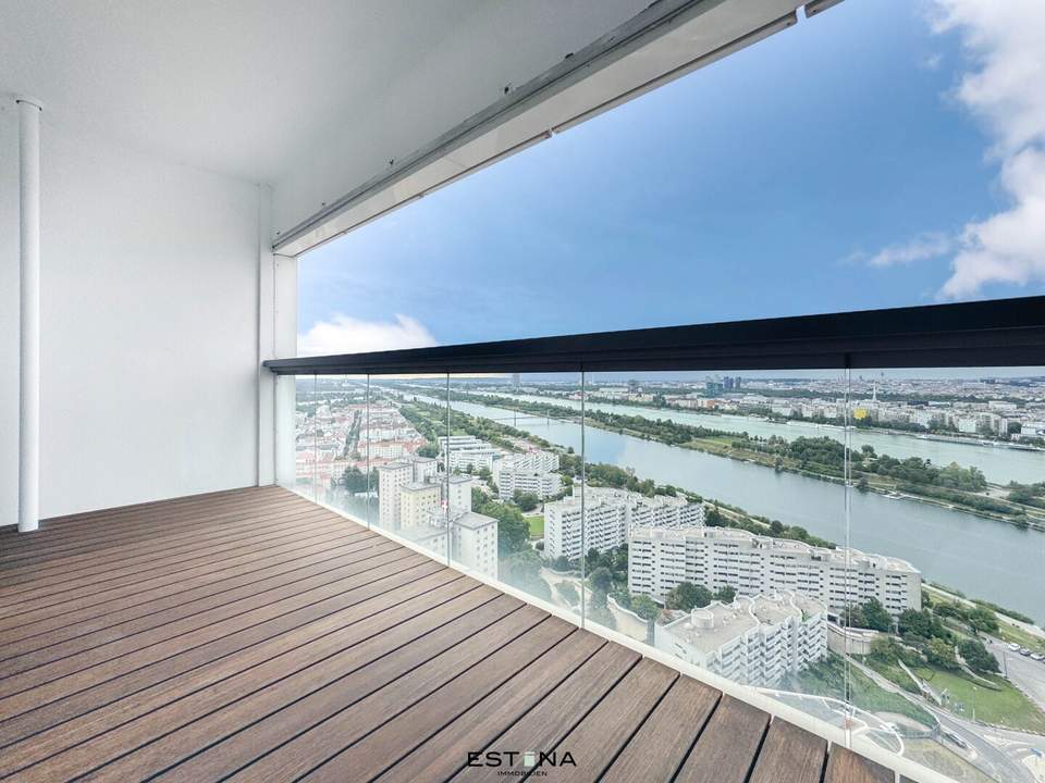 Außergewöhnliches Zuhause am Wasser mit Blick über Wien | Provisionsfrei