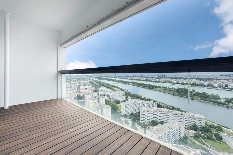 Außergewöhnliches Zuhause am Wasser mit Blick über Wien | Provisionsfrei, Wohnung-kauf, 1.475.000,€, 1220 Wien 22., Donaustadt