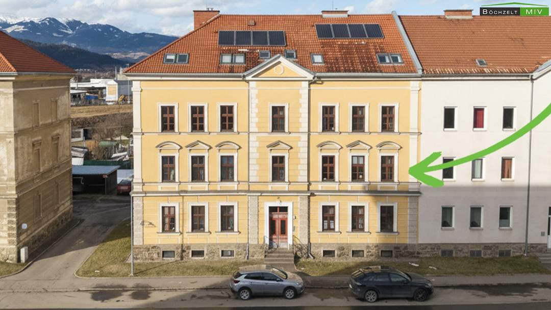 3,5 Zimmer-Wohnung mit Carport in der Leobnerstraße in Knittelfeld