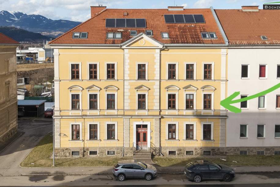 3,5 Zimmer-Wohnung mit Carport in der Leobnerstraße in Knittelfeld, Wohnung-kauf, 79.900,€, 8720 Murtal