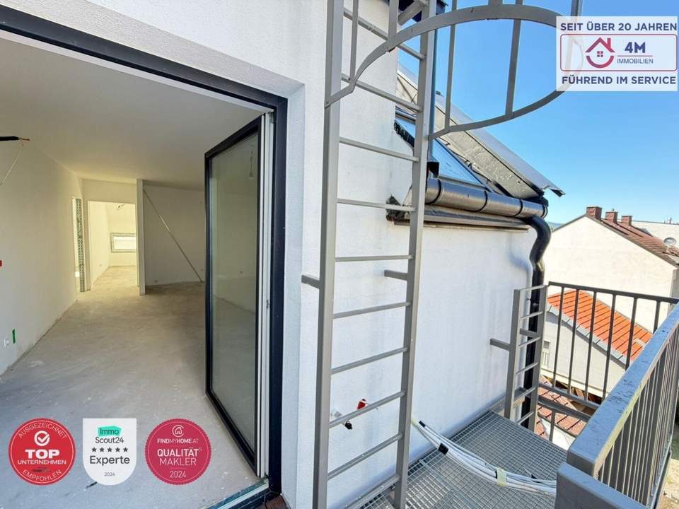Neuer Preis: Erstbezug - Moderne 3-Zimmer-Wohnung mit Terrasse