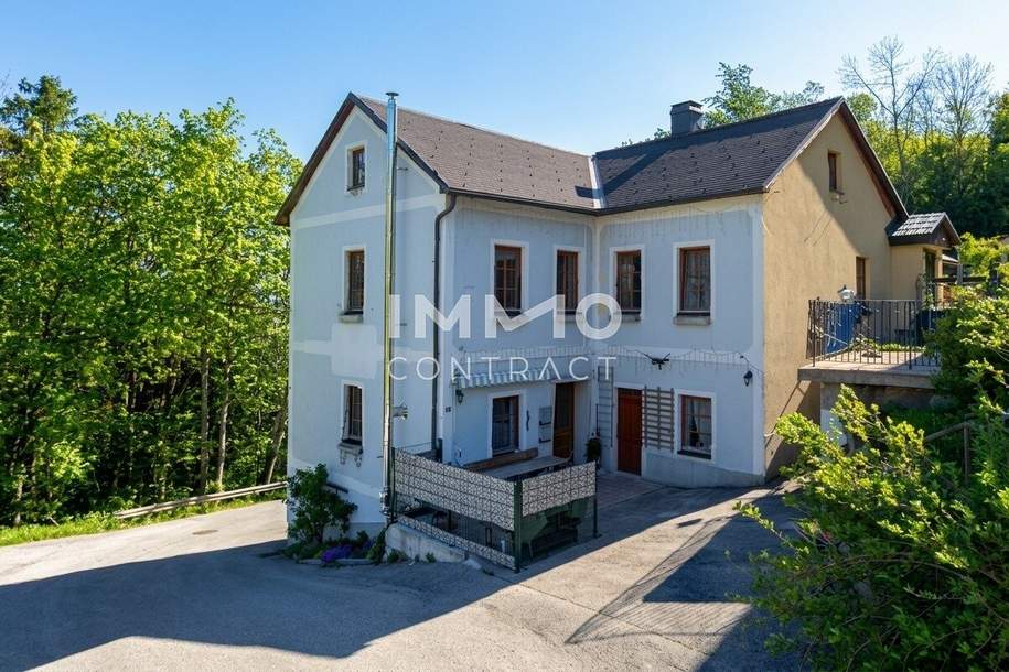 Großzügiges Mehrfamilienhaus in Puchenstuben – Wohnen, Vermieten und Natur genießen im Naturpark Ötscher-Tormäuer, Haus-kauf, 298.000,€, 3214 Scheibbs