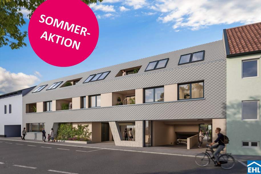 SOMMERAKTION! Exklusives Doppelhausflair: Ihr Traumhaus im Grünen von LIESING GARDENS, Wohnung-kauf, 224.000,€, 1230 Wien 23., Liesing