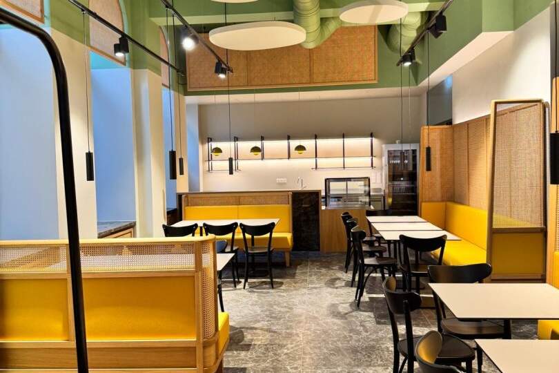 Exklusives Restaurant im Erstbezug – Design, Qualität &amp; sofortige Betriebsbereitschaft, Gewerbeobjekt-miete, 3.500,00,€, 1050 Wien 5., Margareten