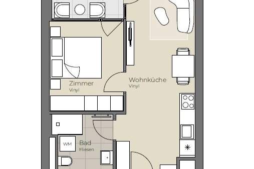 Modern und neu- mit Top Anbindung!!!, Wohnung-miete, 681,62,€, 4020 Linz(Stadt)