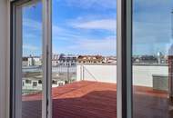 Urbanes Wohnen nahe Naschmarkt - 3 Zimmer Maisonette im DG - 2 Dachterrassen