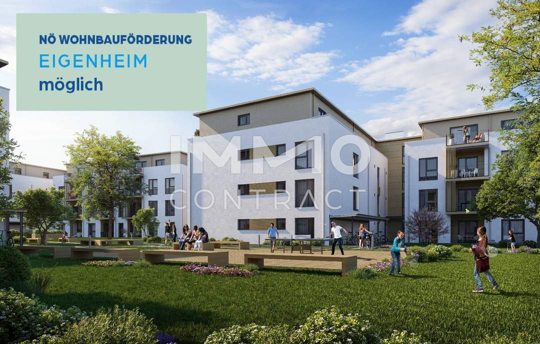 Urbanes Leben im Wohnpark Obergrafendorf