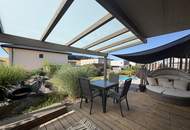 Modernes Doppelhaus mit tollem Garten und Saunahaus in Hürm zu mieten