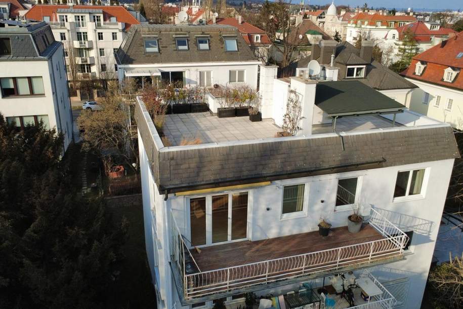 Traumhafte Dachgeschosswohnung mit Wienblick | 4-Zimmer mit Balkon und weitläufiger Terrasse, Wohnung-kauf, 999.900,€, 1190 Wien 19., Döbling