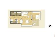 Stadtpark: Tolles Neubauapartment mit Loggia - Conciergeservice inklusive