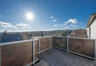 Dachterrassentraum im Grünen mit Blick über Wien| 4 Zimmer mit großzügigen Außenflächen