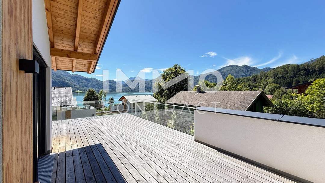 Penthouse mit XL-Terrasse & Seeblick – letzte verfügbare Dachgeschosswohnung! - SEE.LEBEN Mondsee