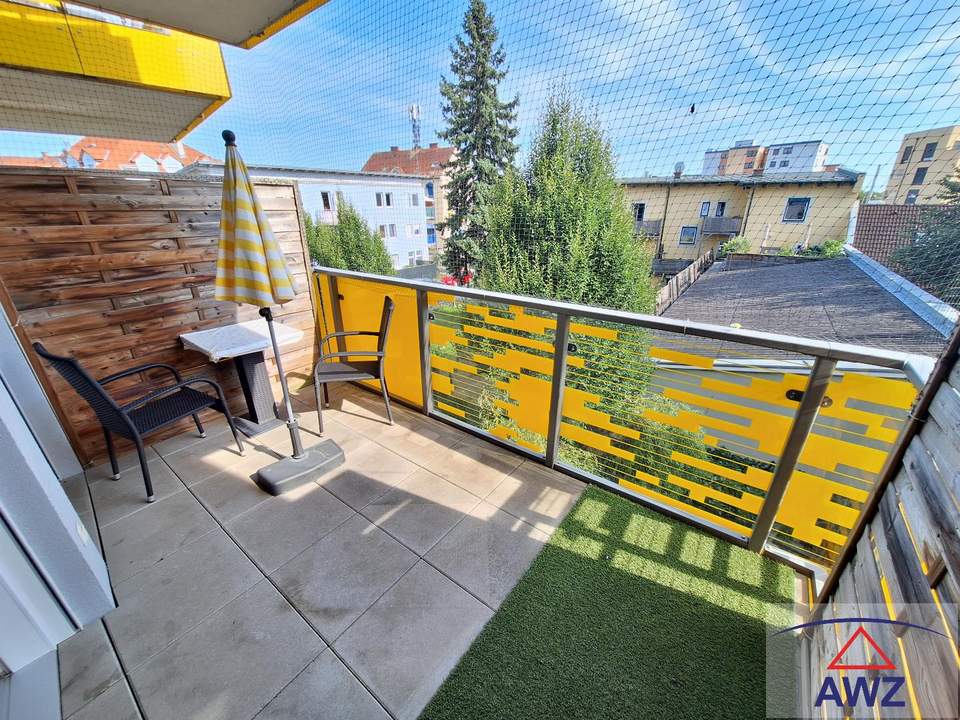 Vollmöblierte Wohnung mit Balkon in Ruhelage von Graz-Eggenberg - Sofort einziehen & wohlfühlen!