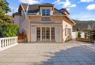Private Estate Villa mit Fernblick | Privatwald | Virtual Tour | 4.200m2 Garten | 25 min. in den 1. Bezirk | Pool & Sauna