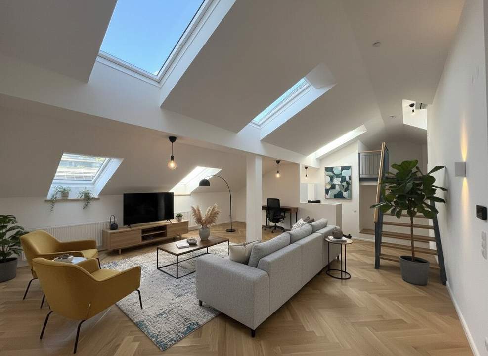 1090/Nähe Schottentor! Modernes 3-Zimmer DG mit großer Terrasse!