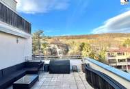 360° TOUR // MÖBLIERTE LUXUS-DACHTERRASSEN-WOHNUNG mit FERNBLICK // FURNISHED LUXURIOUS TERRACE APARTMENT with DISTANT VIEWS