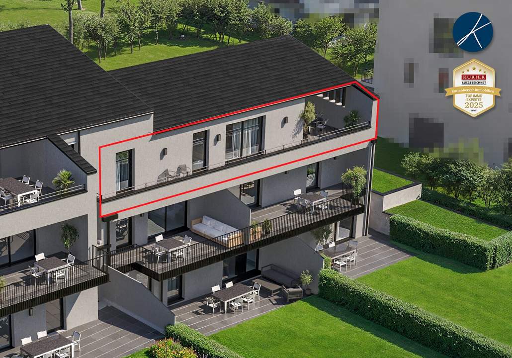 Exklusive Dachgeschoßwohnung mit Terrasse und Sauna (Top 9) - Neubauprojekt am Kremser Steindl