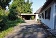 Sanierungsbedürftiger Bungalow auf großem Grundstück, Aufstockung, Erweiterung möglich