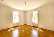 Museumsquartier: Erstbezug: Elegante 5,5 Zimmer-Altbauwohnung mit Balkon