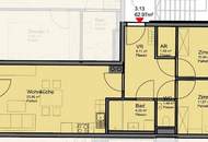 Top-moderne 3-Zimmer-Neubauwohnung mit MEGA-SÜD-BALKON (7m²) nahe Akademiepark