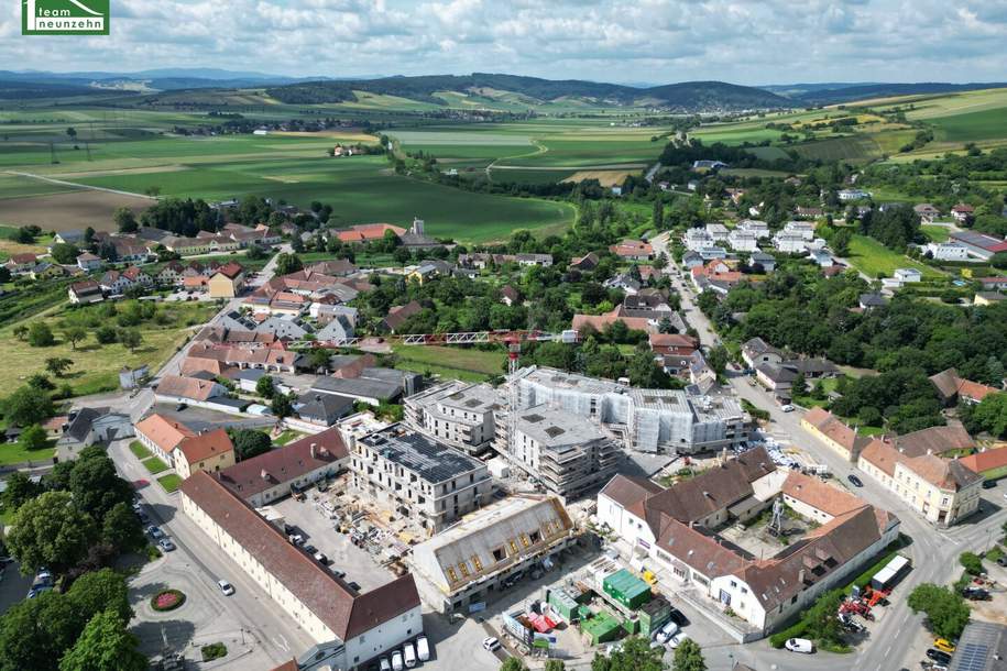 Die perfekte Anlage: hochwertige 2-Zimmer-Erstbezugswohnung! FLORIANI – Quartier am Tullnerfeld - Ruhelage mit idealer Anbindung!, Wohnung-kauf, 202.500,€, 3441 Tulln