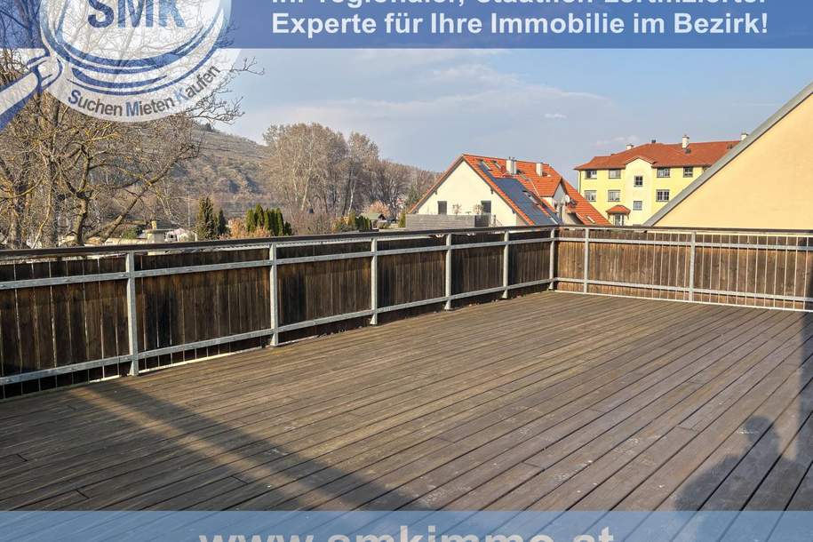 WG geeignet - 55m² Dachterrasse - All-inclusive-Mietpreis!, Wohnung-miete, 1.510,00,€, 3512 Krems(Land)