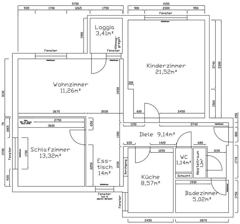 Tolle 3 Zi - Wohnung zum sofort einziehen!