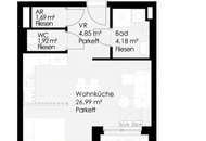 Moderne 1-Zimmer-Wohnung mit Loggia, Fußbodenheizung in 1210 Wien um 849€!