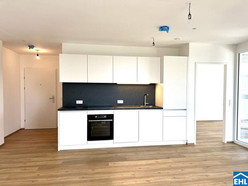 Urbanes Wohnen im High Five Tower ab Sommer 2025! Moderne 2-Zimmer-Wohnung mit Loggia im 16.OG!