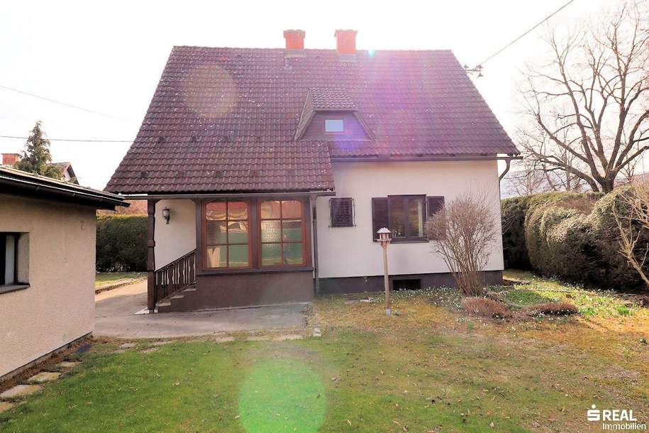 Perfekt aufgeteiltes, voll unterkellertes Einfamilienhaus mit Garage in Klagenfurt, Haus-kauf, 269.000,€, 9020 Klagenfurt(Stadt)