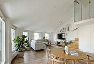 360° Wienblick - inklusive: Sanierte DG-Maisonette, ca. 127 m2 + 3 Freiflächen - 8 Minuten zur City (U1)